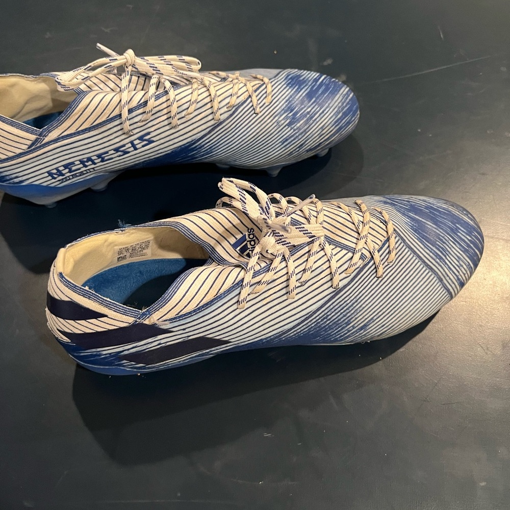 Adidas nemesis soccer cleats, size 11 1/2. Great condition. Worn once